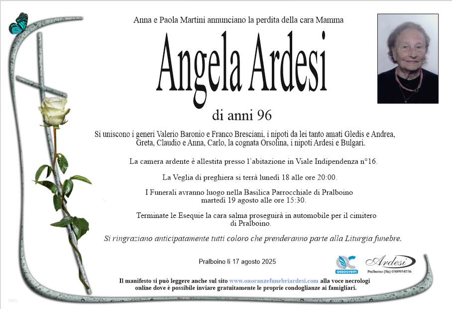 ANGELA ARDESI - PRALBOINO