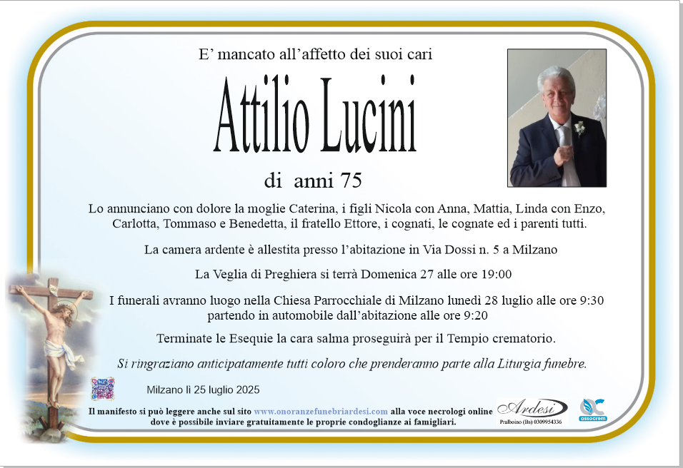 ATTILIO LUCINI - MILZANO