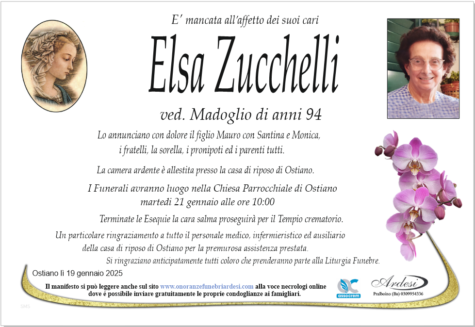 ELSA ZUCCHELLI - OSTIANO