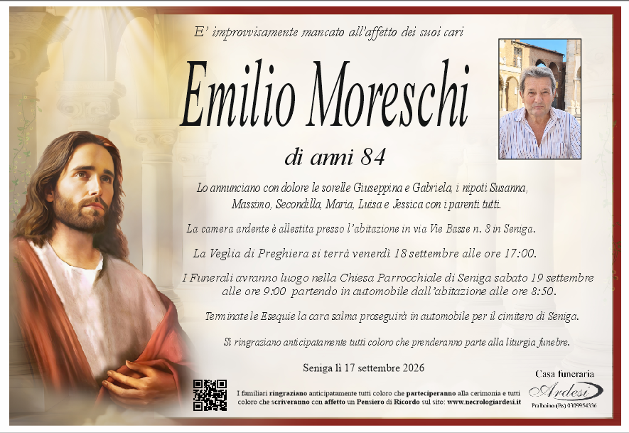 EMILIO MORESCHI - SENIGA