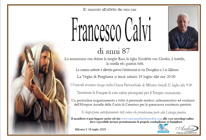 FRANCESCO CALVI
