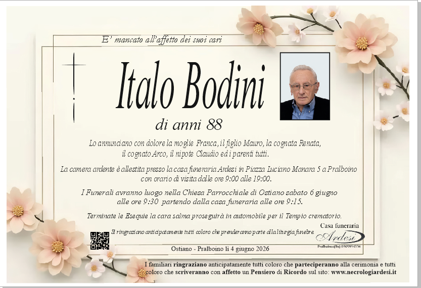 ITALO BODINI - OSTIANO 