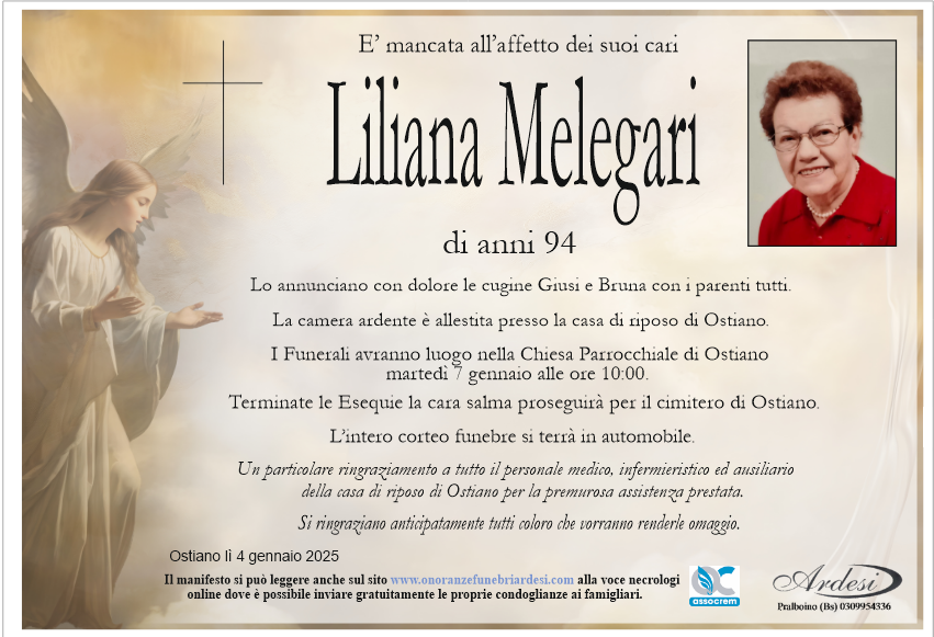 LILIANA MELEGARI - OSTIANO