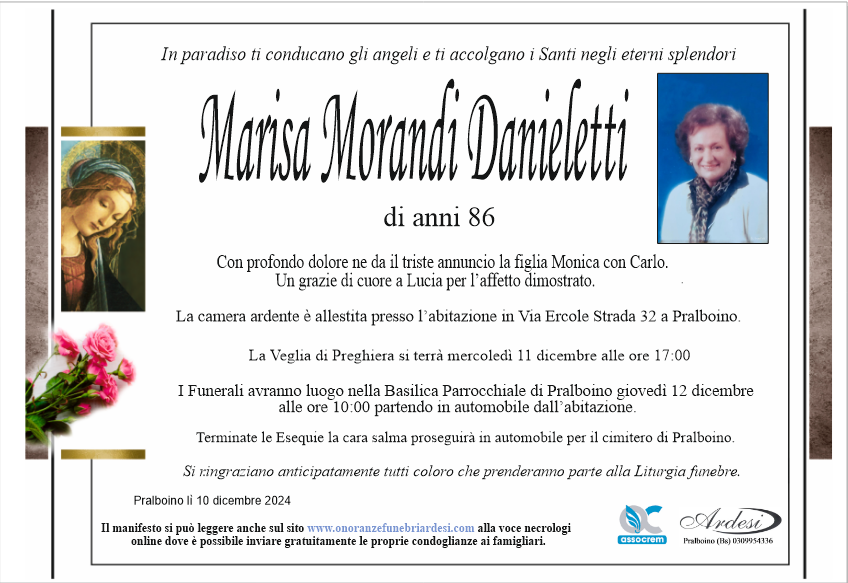 MARISA MORANDI - PRALBOINO