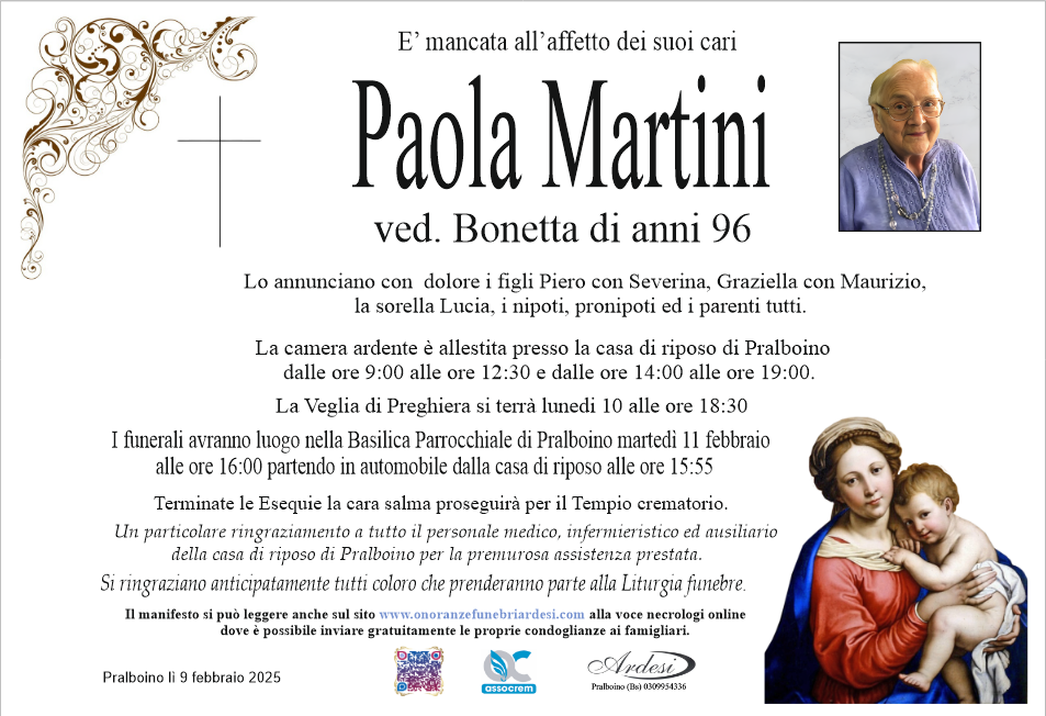 PAOLA MARTINI - PRALBOINO