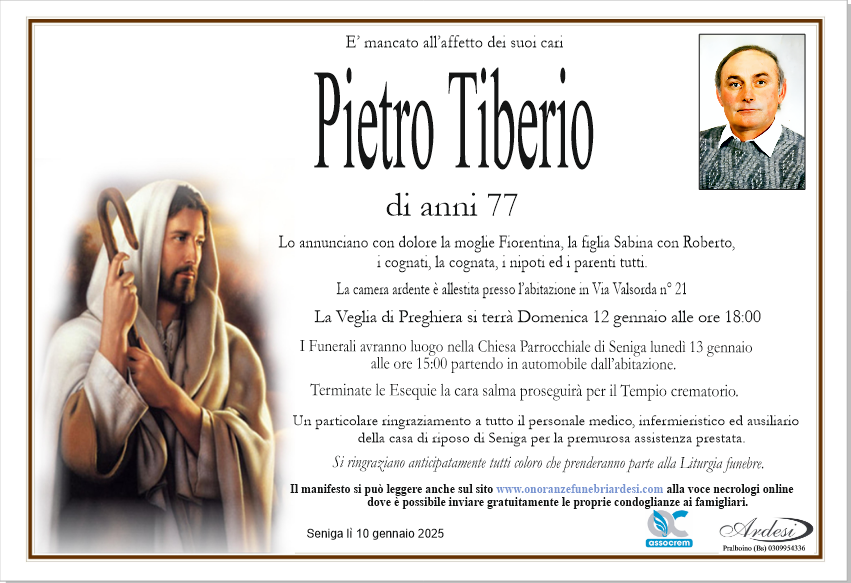 PIETRO TIBERIO - SENIGA