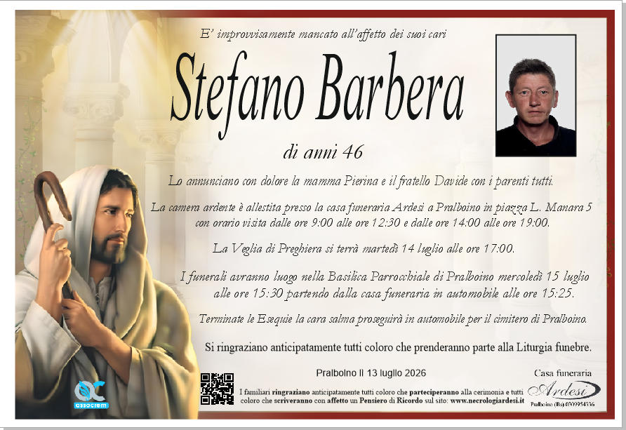 STEFANO BARBERA - PRALBOINO