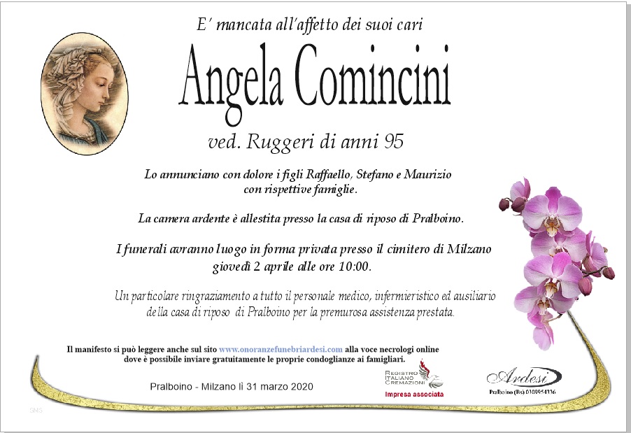 ANGELA COMINCINI - PRALBOINO MILZANO