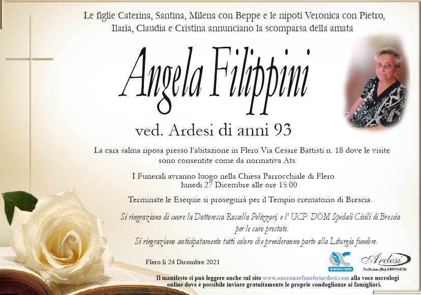 ANGELA FILIPPINI - FLERO