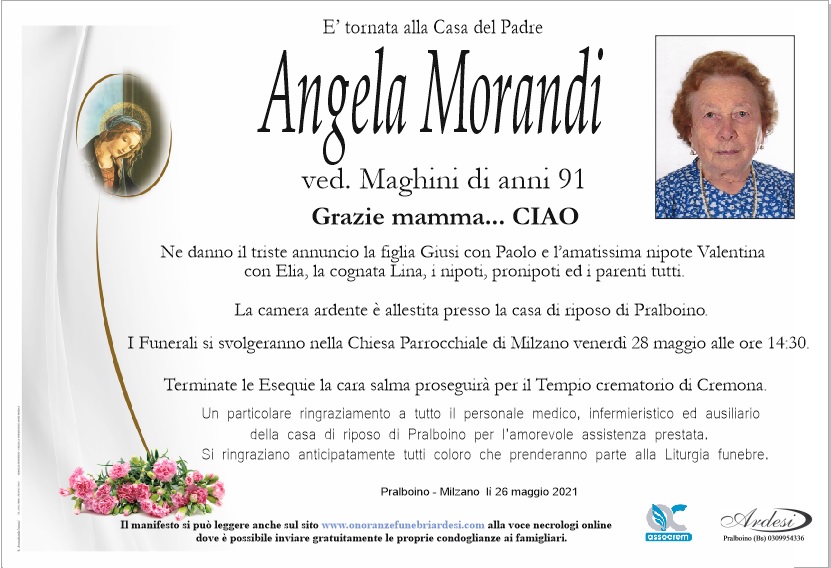 ANGELA MORANDI PRALBOINO - MILZANO