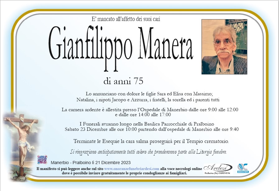 GIANFILIPPO MANERA - MANERBIO - PRALBOINO