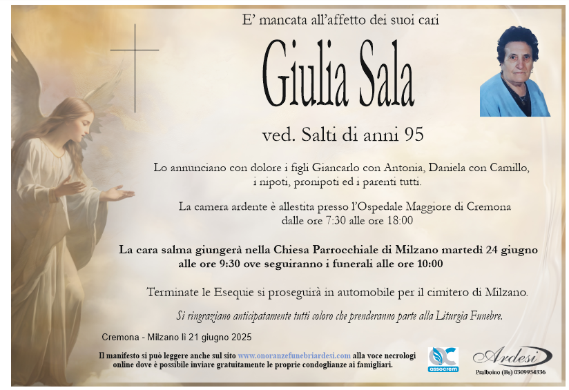 GIULIA SALA CREMONA - MILZANO