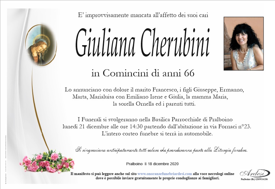 GIULIANA CHERUBINI - PRALBOINO