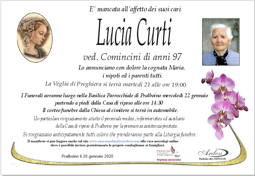 LUCIA CURTI - PRALBOINO