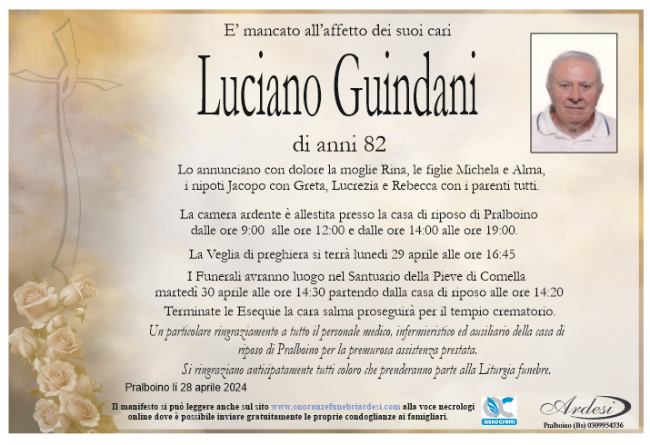 LUCIANO GUINDANI - PRALBOINO REGONA DI SENIGA