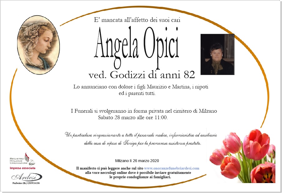 ANGELA OPICI - MILZANO