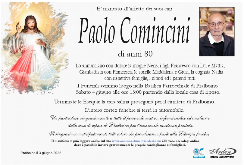 PAOLO COMINCINI - PRALBOINO