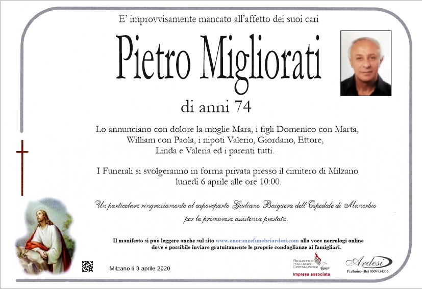 PIETRO MIGLIORATI - MILZANO