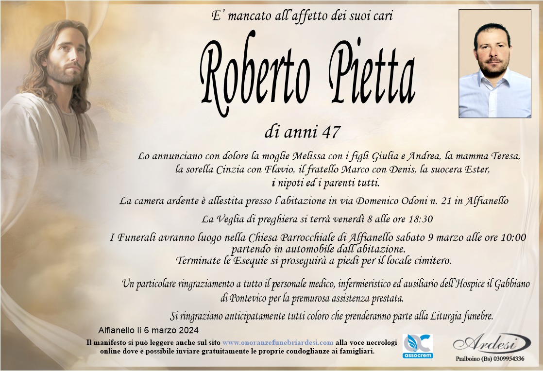 ROBERTO PIETTA - ALFIANELLO